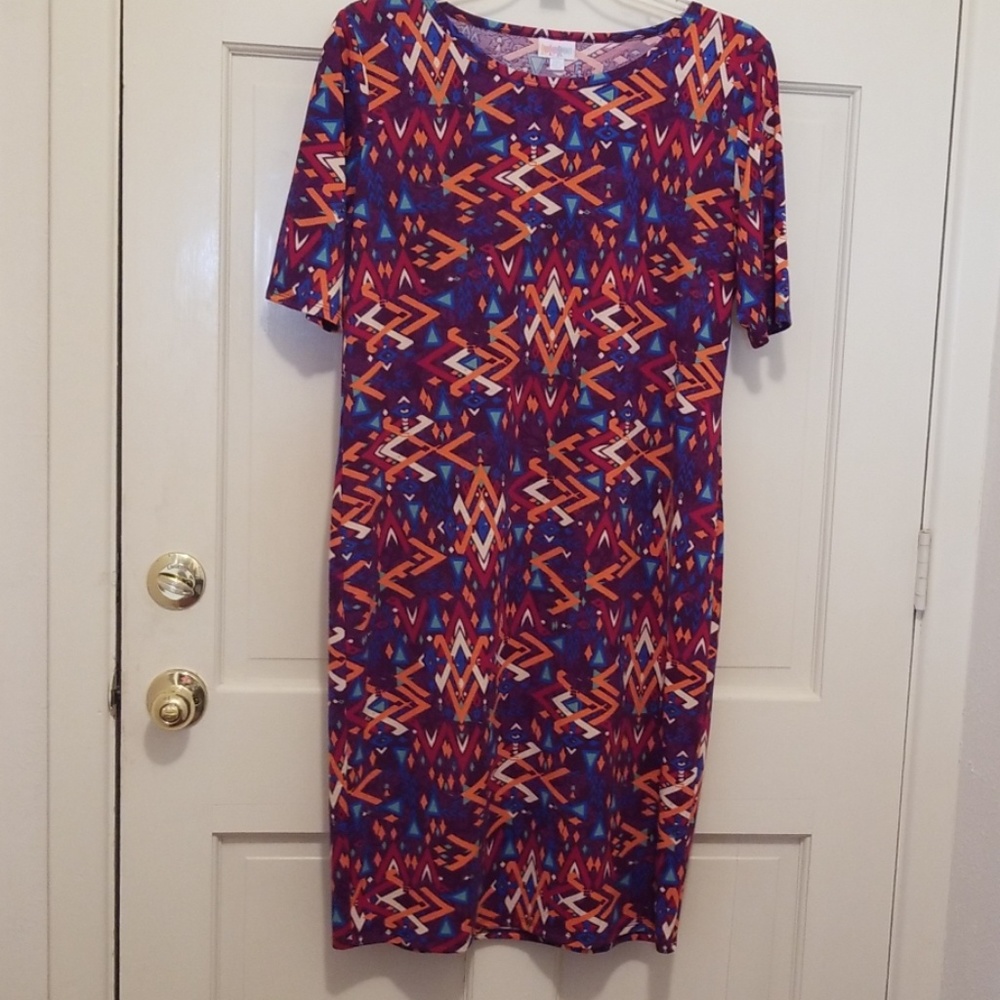 LuLaRoe Super Bright Colored Dress